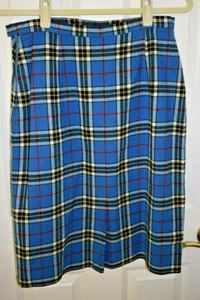 Pendleton Womens 16 Plaid Wool Skirt - Picture 1 of 9
