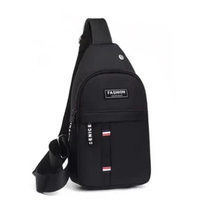 Men Women Sling Bag Chest Fanny Packs Cross Body Travel Shoulder Backpack NEW - Picture 1 of 13