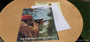 Weaver-Scopes Rifles Catalog 1972 w/ price list. FREE SHIPPING - Picture 1 of 6
