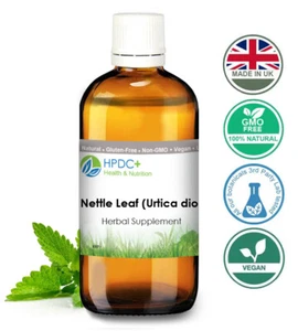Brennnesselblatt Bio Tinktur Extrakt Detox Haarvitamine A K C B Mineralien UK - Bild 1 von 7