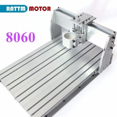 【EU】CNC 8060 Z aluminum Frame Kit Engraving Milling Router Machine + 80mm clamp - Bild 1 von 4