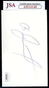 Vladislav Tretiak JSA Coa Signed 3x5 Index Card Autograph - Picture 1 of 2