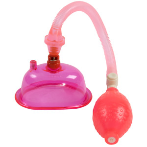 Pussy Pump for Wonderful and Stronger Orgasms - Pink, Waterproof. Easy to use!