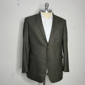 Austin Reed Blazer Sport Coat 44L Mens Brown Check - Picture 1 of 13