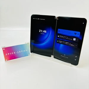 Microsoft Surface Duo 2 Glacier Unlocked 8GB 128GB SIM Free Smart Phone Japan - Afbeelding 1 van 19