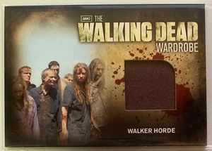 THE WALKING DEAD Season 2 WALKER HORDE WARDROBE M29 Card - Picture 1 of 2