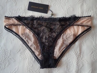 PLEASURE STATE, Margaux Baudelaire, Mini Brief in Size XL, Colour Black/Frappe - Image 1 of 2