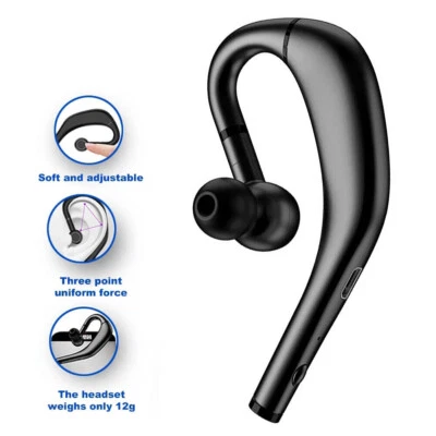 Wireless Sports Earphone Hands-free Call Waterproof Headset Bluetooth Earbud - Image 1 of 4