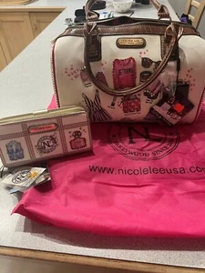 Nicole Lee USA Handbag with matching Wallet - Picture 1 of 14