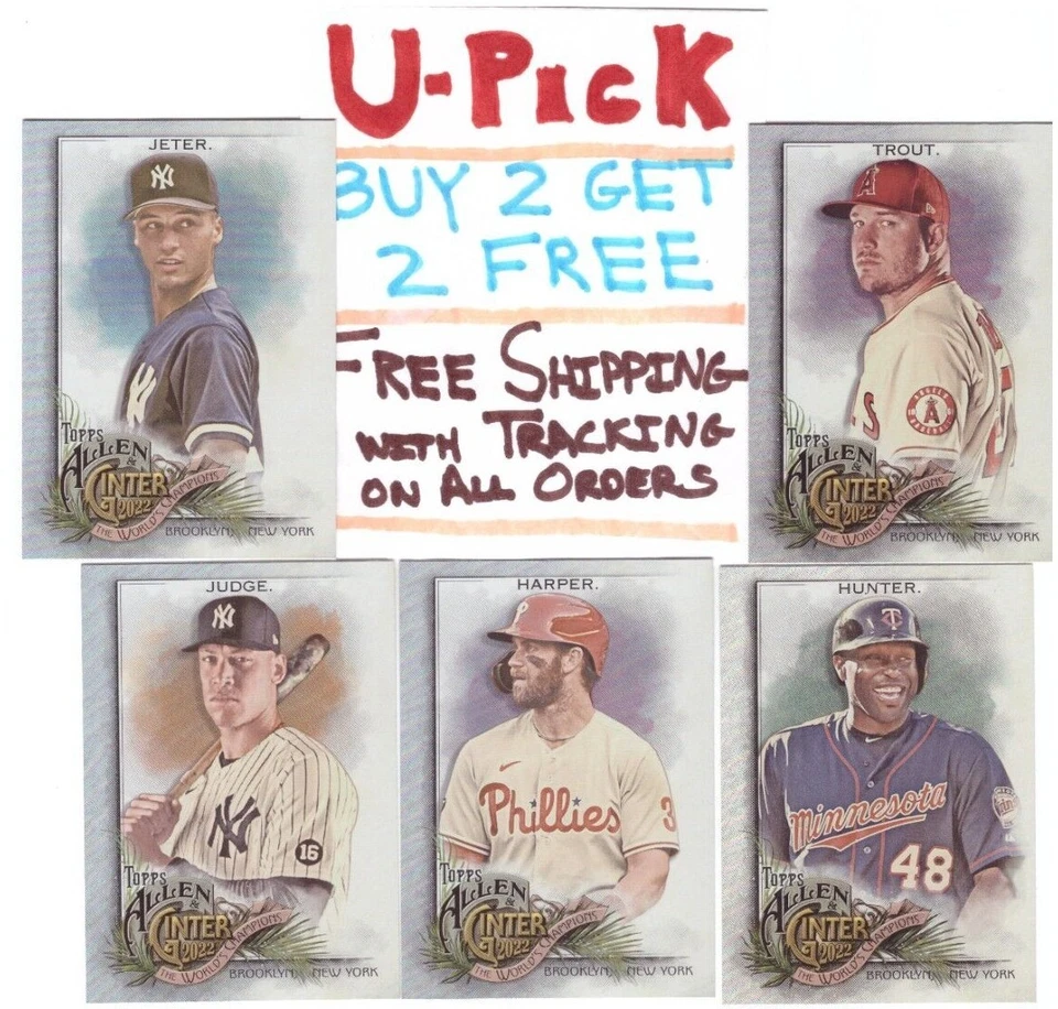 2022 Allen Ginter Silver Portrait Hot Box Parallels Buy 2 Get 2 FREE Ships FREE - Image 1 of 1