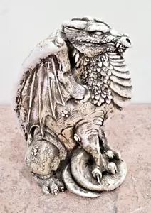Insolita Statua Drago Scultura Vintage Decorazione Casa Giardino "Arte della Storia" - Foto 1 di 5