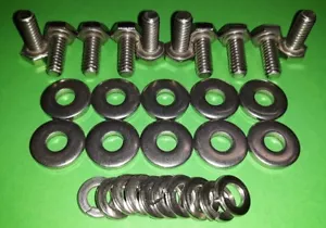 Ford Straight Six STAINLESS Rocker Valve Cover Bolts Zodiac Zephyr Falcon Consul - Picture 1 of 4