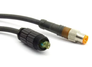 3-RKWT/LED A 4-3-224/1 Sensorkabel Leitung M8 M/F Industrial Sensor Cable 90cm - Picture 1 of 1