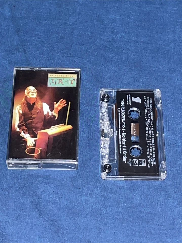 TODD RUNDGREN NO WORLD ORDER Cassette Tape OG 1993 Rock Prog Rare - Image 1 of 1