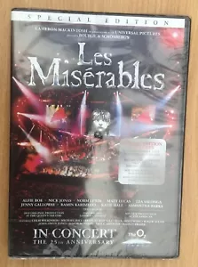 🌟LES MISERABLES🌟DVD🌟IN CONCERT🌟25TH ANNIVERSARY🌟NEW & SEALED🌟UK🇬🇧SELLER - Picture 1 of 5