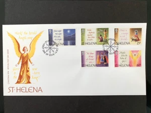 ST HELENA 1994 CHRISTMAS CAROLS 5v FIRST DAY COVER SG671/75 - Picture 1 of 1