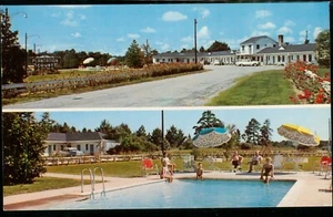The Plantation Court Motel U.S. 301 Allendale South Carolina Vintage Postcard - Foto 1 di 2