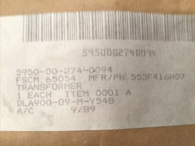 Square-D  Current Transformer 170-201-001 - Image 1 of 4