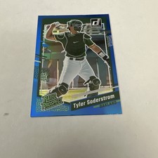 2023 Panini Donruss Blue Foil #68 Tyler Soderstrom Rated Prospect 