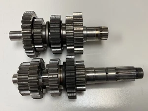 1989-2001 Honda CR500R CR500 Transmission Input Output Shaft Gear Gears Tranny - Picture 1 of 9