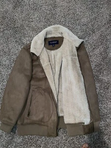Roundtree And Yorke Wool Fur Jacket - Picture 1 of 4