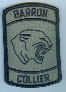 ARMY JROTC - BARRON COLLIER HIGH SCHOOL ... ACU SUBDUED SHOULDER PATCH ... MINT! - Picture 1 of 1