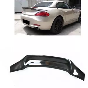 RT R Style Carbon Fiber Rear Spoiler Wing Lip For BMW Z4 E89 Z Series 2009-2015 - Picture 1 of 8