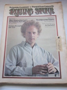 Rolling Stone 145 Art Garfunkel Santana Watergate Nixon 1973 - Imagen 1 de 1