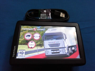 TomTom Truck Navi aktualisiert UK & Europa Karte. LKW LKW Wohnwagen Wohnmobil. - Bild 1 von 4