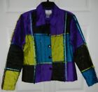 The Travel Collection Jacket S Shirt Blouse Top Embroidery Ribbon Fringe Quilt 