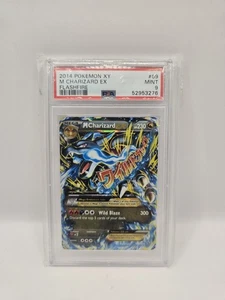 Pokémon Card M Charizard EX 96/106 PSA 9 Flashfire Full Art ENG Mint - Picture 1 of 5