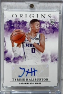 Neumático de baloncesto Panini 2020-21 Panini Orígenes Haliburton Sacramento Kings Nuevo - Imagen 1 de 2