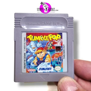 Gameboy Tumble Pop (Nintendo, 1992) - Rare, Authentic Cartridge Tested - Picture 1 of 9