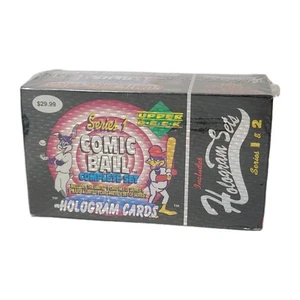 1992 COMIC BALL Upper Deck Complete Set Series I & II Holograms NEW, SEALED - Picture 1 of 3