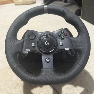 Logitech G920 Racing Wheel & Pedals for Xbox & PC - Picture 1 of 2