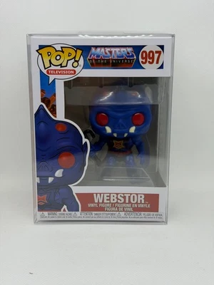 Funko Pop He-Man Masters Of The Universe Webstor 997 abovedado con protector Foto 1 de 4
