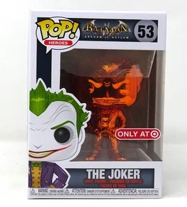 Funko Pop! Vinile: Batman: Arkham Asylum The Joker 53 Arancione Cromato Bersaglio Ex - Foto 1 di 7