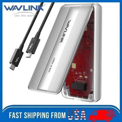 Caja SSD 80Gbps M.2 PCIe NVMe Thunderbolt 5 USB4 v2 SSD Estuche Externo NUEVO Foto 1 de 4