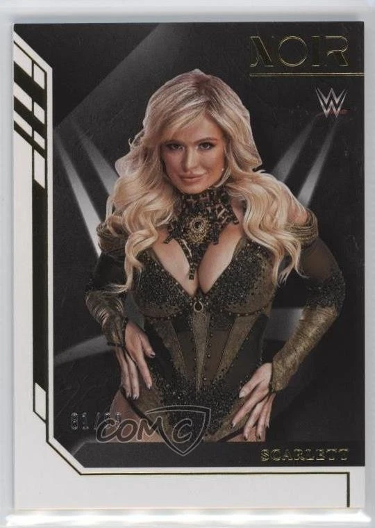 2023 Panini Chronicles WWE Noir /99 Scarlett #NR-22 - Image 1 of 2