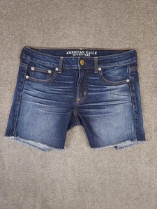 American Eagle Stretch Jungen Midi Shorts Damen 4 (32x5) dunkelblau - Bild 1 von 13