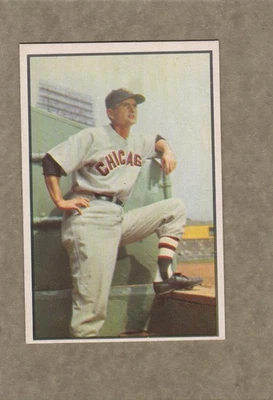 *1953 BOWMAN #39 PAUL RICHARDS,  WHITE SOX MG first string - Image 1 of 2