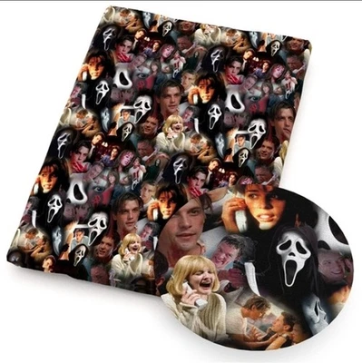 ROLO DE COURO SINTÉTICO HALLOWEEN 12 x 55" faca Slasher Horror assustadora SUAVE 1283526 - Imagem 1 de 2