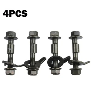 Camber Bolt Wheel Alignment 12mm 4Pcs Adjustable Nut Galvanizing Steel - Picture 1 of 24
