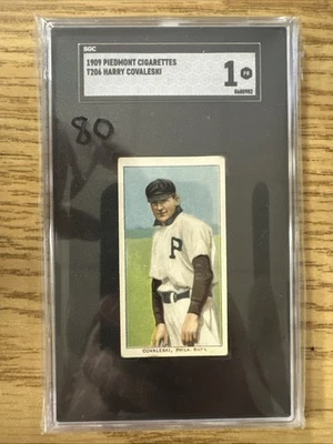 1911 T206 Piedmont SGC 1 Harry Covaleski — 第 1/2 张图片