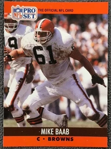 Pro Set 1990 - Mike Baab #469 - Imagen 1 de 2