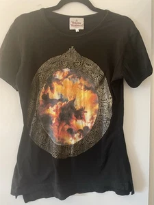 Men’s Vivienne Westwood Cherub Print T- Shirt - Size M - Picture 1 of 10