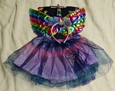 Childs Aged 3 And Up Unicorn Costume Kit - Image 1 of 4