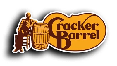 Cracker Barrel Logo Sticker Brand Waterproof Vinyl Decal