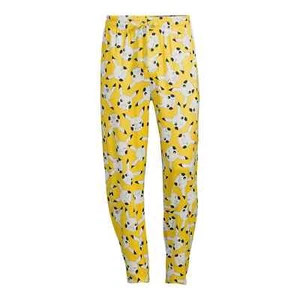 Mens Pokemon Size XL 40-42 Graphic Yellow with Pockets & Drawstring Sleep Pants - Picture 1 of 2