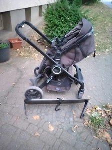 Chicco Urban Kinderwagen braun schwarz All-in-one 2in1 Babywanne+Buggy umbaubar - Bild 1 von 8